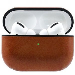 נרתיק עור מדגם Litchi Skin Leather Case מבית LaTera לאוזניות AirPods Pro (צבע חום) נרתיק עור מדגם Litchi Skin Leather Case מבית LaTera לאוזניות AirPods Pro (צבע חום)