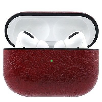 ����� ��� ���� Litchi Skin Leather Case ���� LaTera �������� AirPods Pro (��� ����)