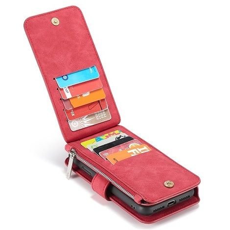 ����� ��� ���� Wallet Case Cover ���� CASEME ������ ������� ����: iPhone XR (���� 14 ���� ������� �����) - ��� ����