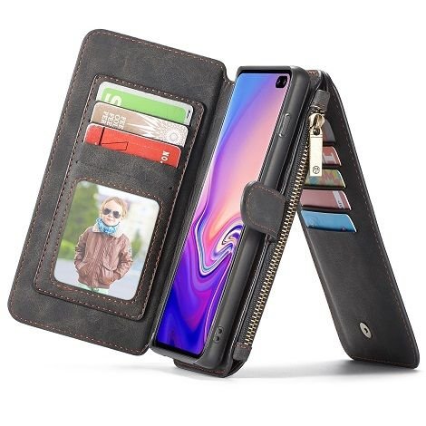 ����� ��� ���� Wallet Case Cover ���� CASEME ������ ������� ����: Samsung Galaxy S10e (���� 14 ���� ������� �����) - ��� ����