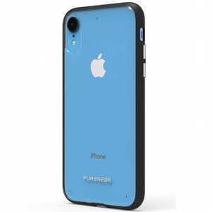 נרתיק קשיח מדגם Slim Shell מבית Pure Gear לטלפון סלולארי מדגם: iPhone XR (צבע שחור/שקוף) נרתיק קשיח מדגם Slim Shell מבית Pure Gear לטלפון סלולארי מדגם: iPhone XR (צבע שחור/שקוף)
