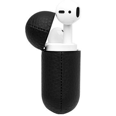 ����� ��� ���� Genuine Leather Case ���� QIALINO �������� AirPods
