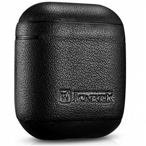 נרתיק עור מדגם Genuine Leather Case מבית iCARER לאוזניות AirPods נרתיק עור מדגם Genuine Leather Case מבית iCARER לאוזניות AirPods