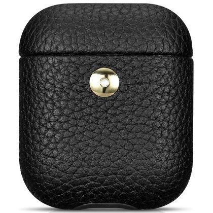 ����� ��� ���� Detachable Litchi Leather Case ���� iCARER �������� AirPods