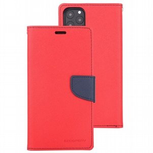נרתיק מדגם Fancy Diary מבית Mercury לטלפון סלולארי מדגם: iPhone 11 Pro (צבע Dark Blue/Red) נרתיק מדגם Fancy Diary מבית Mercury לטלפון סלולארי מדגם: iPhone 11 Pro (צבע Dark Blue/Red)