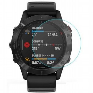 מגן מסך "זכוכית" מבית VMax לשעון יד חכם מדגם: Garmin Fenix 6X PRO מגן מסך "זכוכית" מבית VMax לשעון יד חכם מדגם: Garmin Fenix 6X PRO