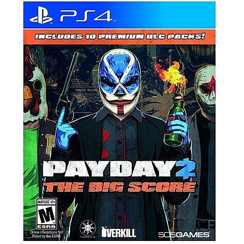 ���� Payday 2 The Big Score �������� ���� PlayStation 4