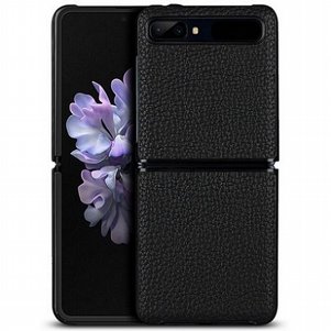 נרתיק עור מדגם FLIP CASE מבית IMAK לטלפון סלולארי מדגם: Samsung Galaxy Z Flip (צבע שחור) נרתיק עור מדגם FLIP CASE מבית IMAK לטלפון סלולארי מדגם: Samsung Galaxy Z Flip (צבע שחור)