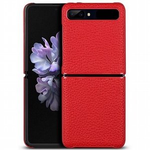 נרתיק עור מדגם FLIP CASE מבית IMAK לטלפון סלולארי מדגם: Samsung Galaxy Z Flip (צבע אדום) נרתיק עור מדגם FLIP CASE מבית IMAK לטלפון סלולארי מדגם: Samsung Galaxy Z Flip (צבע אדום)