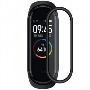 מגן מסך "מסיליקון" מבית VMax לשעון יד חכם מדגם: Xiaomi Mi Band 3 / 4 (מגן מסך מלא) מגן מסך "מסיליקון" מבית VMax לשעון יד חכם מדגם: Xiaomi Mi Band 3 / 4 (מגן מסך מלא)