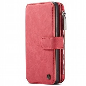 נרתיק עור מדגם Wallet Case Cover מבית CASEME לטלפון סלולארי מדגם: Samsung Galaxy S20 Ultra (כולל 14 תאים לכרטיסי אשראי) - צבע אדום נרתיק עור מדגם Wallet Case Cover מבית CASEME לטלפון סלולארי מדגם: Samsung Galaxy S20 Ultra (כולל 14 תאים לכרטיסי אשראי) - צבע אדום