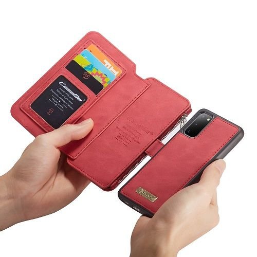 ����� ��� ���� Wallet Case Cover ���� CASEME ������ ������� ����: Samsung Galaxy S20 (���� 14 ���� ������� �����) - ��� ����