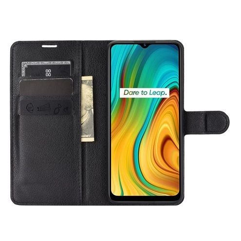 ����� ��� ���� Leather Case ���� LaTera ������ ������� ����: Realme C3 (��� ����)