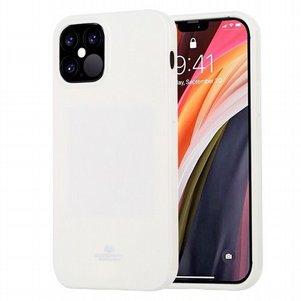 נרתיק סיליקון מדגם Pearl Jelly מבית Mercury לטלפון סלולארי מדגם: iPhone 12 Pro Max (צבע לבן) נרתיק סיליקון מדגם Pearl Jelly מבית Mercury לטלפון סלולארי מדגם: iPhone 12 Pro Max (צבע לבן)