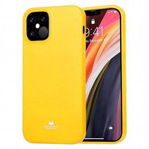 נרתיק סיליקון מדגם Pearl Jelly מבית Mercury לטלפון סלולארי מדגם: iPhone 12 Pro Max (צבע צהוב) נרתיק סיליקון מדגם Pearl Jelly מבית Mercury לטלפון סלולארי מדגם: iPhone 12 Pro Max (צבע צהוב)