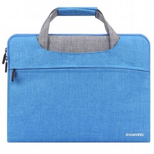 תיק מעטפה כולל ידיות מדגם HANDBAG SPLASH PROOF למחשב נייד 12/12.3/12.5/12.6" מבית HAWEEL (צבע כחול) תיק מעטפה כולל ידיות מדגם HANDBAG SPLASH PROOF למחשב נייד 12/12.3/12.5/12.6" מבית HAWEEL (צבע כחול)