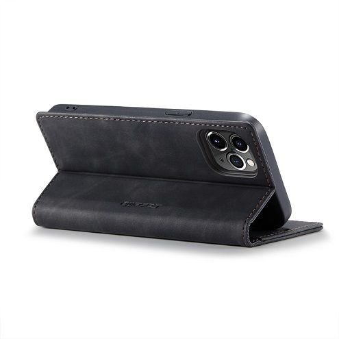 ����� ��� ���� Leather Case ���� CASEME ������ ������� ����: iPhone 12 Pro Max (��� ����)