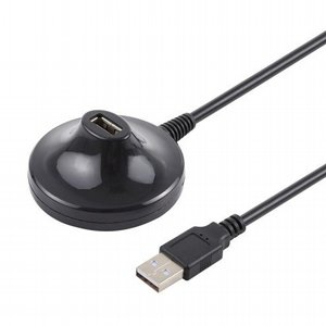 כבל מאריך USB כולל בסיס (אורך הכבל 1.5 מטר) כבל מאריך USB כולל בסיס (אורך הכבל 1.5 מטר)