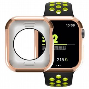 נרתיק סיליקון מבית Dux Ducis לשעון יד חכם מדגם: Apple Watch 44mm (צבע זהב ורוד) נרתיק סיליקון מבית Dux Ducis לשעון יד חכם מדגם: Apple Watch 44mm (צבע זהב ורוד)