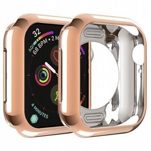 נרתיק סיליקון מבית LaTera לשעון יד חכם מדגם: Apple Watch 44mm (צבע זהב ורוד) נרתיק סיליקון מבית LaTera לשעון יד חכם מדגם: Apple Watch 44mm (צבע זהב ורוד)