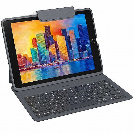 ����� ���� ����� Bluetooth ����� ���� Messenger Folio Keyboard ���� ZAGG ����� ��� ����: iPad 10.2 (���� ����� ����)