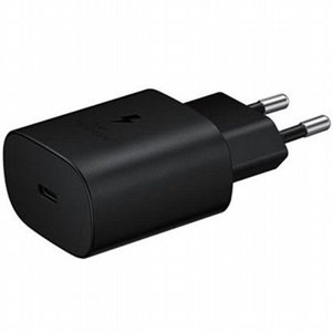 מתאם / מטען USB לבית מקורי מבית Samsung עם חיבור TYPE C (מטען 9V-25W) - צבע שחור מתאם / מטען USB לבית מקורי מבית Samsung עם חיבור TYPE C (מטען 9V-25W) - צבע שחור