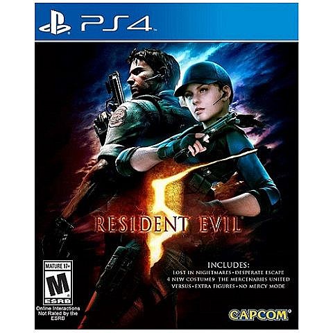 ���� Resident Evil 5 �������� ���� PlayStation 4