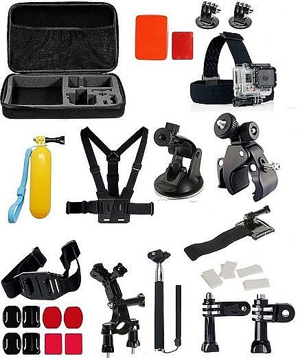 ���� ������� 36 � 1 ���� Combo Kits PKT36 ���� PULUZ ������ ������� GoPro