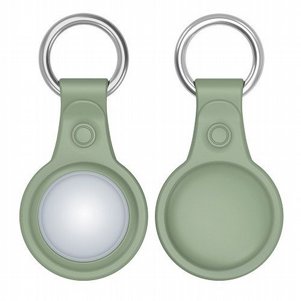 מחזיק מפתחות מסיליקון מדגם TPU Keychain Case מבית DUX DUCIS לתג החכם AirTag (צבע ירוק) מחזיק מפתחות מסיליקון מדגם TPU Keychain Case מבית DUX DUCIS לתג החכם AirTag (צבע ירוק)