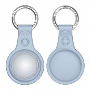 מחזיק מפתחות מסיליקון מדגם TPU Keychain Case מבית DUX DUCIS לתג החכם AirTag (צבע כחול) מחזיק מפתחות מסיליקון מדגם TPU Keychain Case מבית DUX DUCIS לתג החכם AirTag (צבע כחול)
