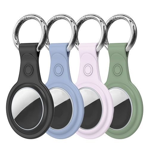 ����� ������ �������� ���� TPU Keychain Case ���� DUX DUCIS ��� ���� AirTag (���� 4 ������)
