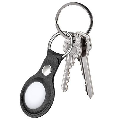 ����� ������ ���� ��� ���� PU Leather Keychain Case ���� LaTera ��� ���� AirTag (��� ����)
