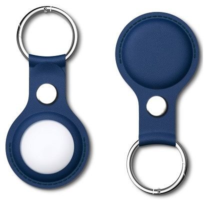 ����� ������ ���� ��� ���� PU Leather Keychain Case ���� LaTera ��� ���� AirTag (��� ����)