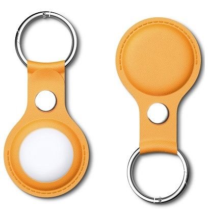 ����� ������ ���� ��� ���� PU Leather Keychain Case ���� LaTera ��� ���� AirTag (��� ����)