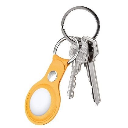 ����� ������ ���� ��� ���� PU Leather Keychain Case ���� LaTera ��� ���� AirTag (��� ����)
