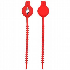 סוגר / אזיקון רוכסן מדגם Click Silicone Case מבית LaTera לתג החכם AirTag (צבע אדום) סוגר / אזיקון רוכסן מדגם Click Silicone Case מבית LaTera לתג החכם AirTag (צבע אדום)