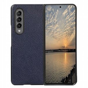נרתיק עור מדגם FLIP CASE מבית BLACK לטלפון סלולארי מדגם: Samsung Galaxy Z Fold 3 (צבע כחול) נרתיק עור מדגם FLIP CASE מבית BLACK לטלפון סלולארי מדגם: Samsung Galaxy Z Fold 3 (צבע כחול)