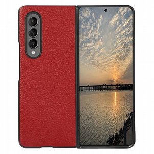 נרתיק עור מדגם FLIP CASE מבית BLACK לטלפון סלולארי מדגם: Samsung Galaxy Z Fold 3 (צבע אדום) נרתיק עור מדגם FLIP CASE מבית BLACK לטלפון סלולארי מדגם: Samsung Galaxy Z Fold 3 (צבע אדום)