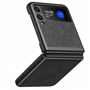 נרתיק עור מדגם FLIP CASE מבית LaTera לטלפון סלולארי מדגם: Samsung Galaxy Z Flip 3 (צבע שחור) נרתיק עור מדגם FLIP CASE מבית LaTera לטלפון סלולארי מדגם: Samsung Galaxy Z Flip 3 (צבע שחור)