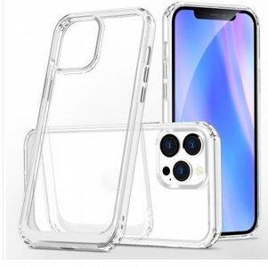 נרתיק סיליקון מדגם SHOCK PROOF מבית VALUE לטלפון סלולארי מדגם: iPhone 13 Pro Max (צבע שקוף) נרתיק סיליקון מדגם SHOCK PROOF מבית VALUE לטלפון סלולארי מדגם: iPhone 13 Pro Max (צבע שקוף)