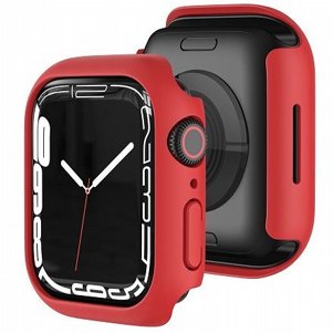 נרתיק סיליקון מבית XINCUCO לשעון יד חכם מדגם: Apple Watch 45mm (צבע אדום) נרתיק סיליקון מבית XINCUCO לשעון יד חכם מדגם: Apple Watch 45mm (צבע אדום)