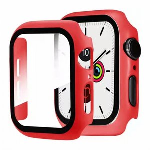 נרתיק סיליקון מבית LaTera לשעון יד חכם מדגם: Apple Watch 45mm (כולל הגנה מלאה על המסך) - צבע אדום נרתיק סיליקון מבית LaTera לשעון יד חכם מדגם: Apple Watch 45mm (כולל הגנה מלאה על המסך) - צבע אדום