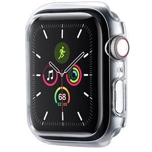 נרתיק סיליקון מבית ROCK לשעון יד חכם מדגם: Apple Watch 41mm (צבע שקוף) נרתיק סיליקון מבית ROCK לשעון יד חכם מדגם: Apple Watch 41mm (צבע שקוף)