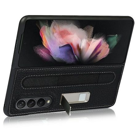 ����� ��� ���� FLIP CASE ���� BLACK ������ ������� ����: Samsung Galaxy Z Fold 3 (���� ���� ���) - ��� ����
