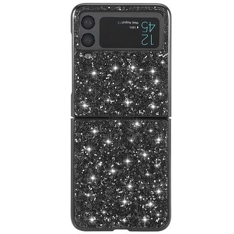 ����� ���� ���� GLITTERY HARD CASE ���� LaTera ������ ������� ����: Samsung Galaxy Z Flip 3 (��� ���� ����)