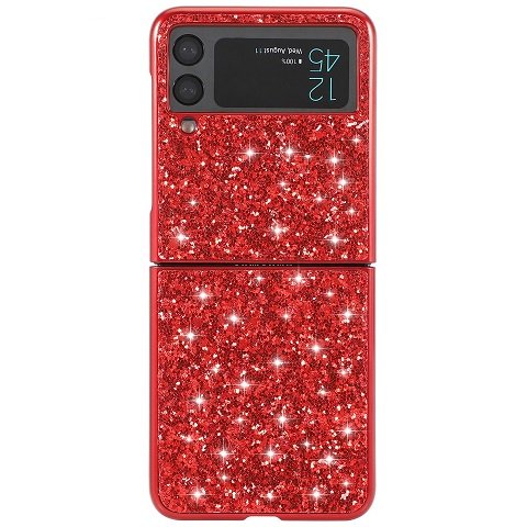 ����� ���� ���� GLITTERY HARD CASE ���� LaTera ������ ������� ����: Samsung Galaxy Z Flip 3 (��� ���� ����)