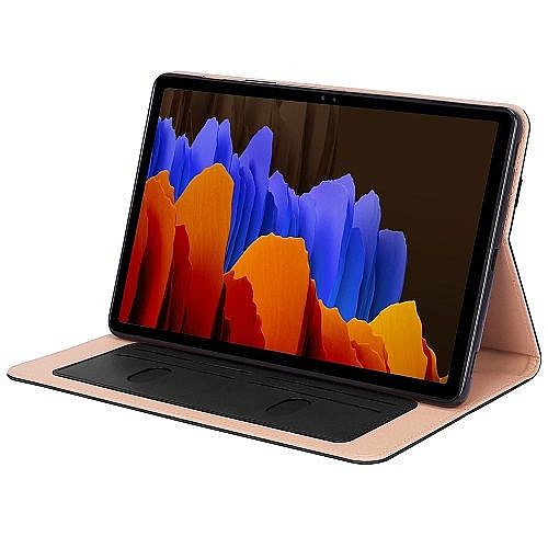 ����� ��� ���� ���� ������ ���� Leather Case with Hand Strap ���� LaTera ����� ��� ����: Samsung Galaxy Tab S7 FE (��� ����)