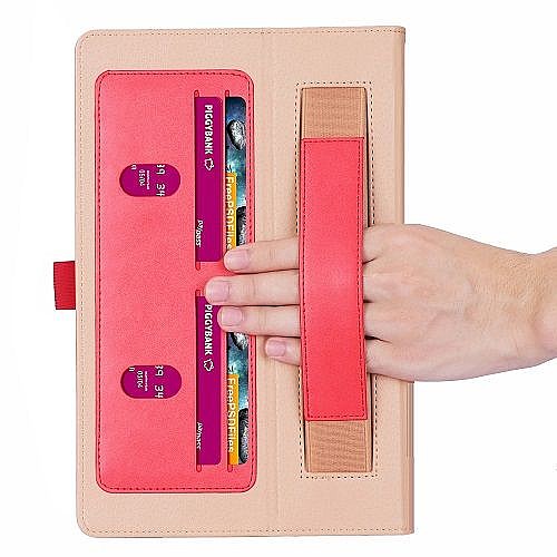 ����� ��� ���� ���� ������ ���� Leather Case with Hand Strap ���� LaTera ����� ��� ����: Samsung Galaxy Tab S7 FE (��� ����)