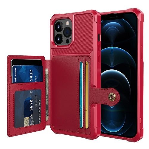 ����� ������� ���� Wallet Protective Case ���� LaTera ������ ������� ����: iPhone 13 Pro (��� ����)