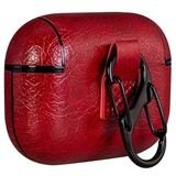 נרתיק עור מדגם Skin Hook Leather Case מבית LaTera לאוזניות AirPods 3 (צבע אדום) נרתיק עור מדגם Skin Hook Leather Case מבית LaTera לאוזניות AirPods 3 (צבע אדום)